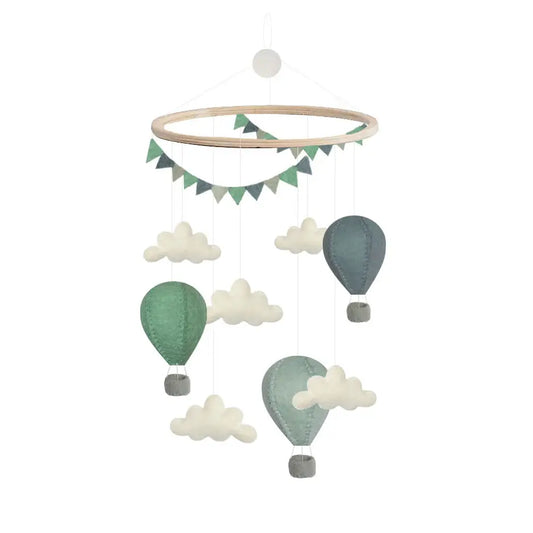 Air Balloon Mobile (Mint)