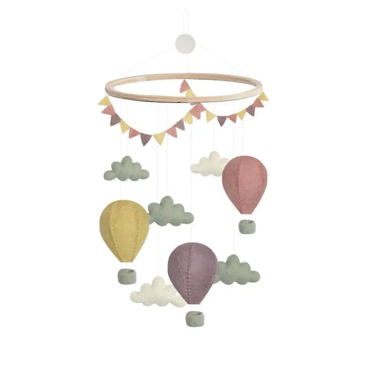 Air Balloon Mobile (Pastel)