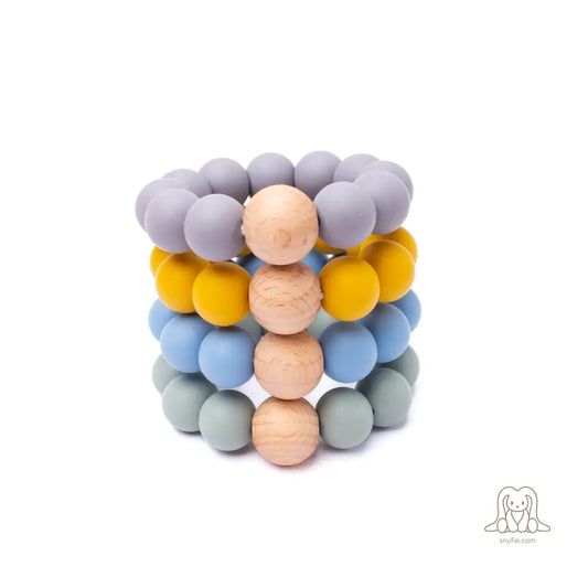 Silicone Teething Ring (5 colour options)